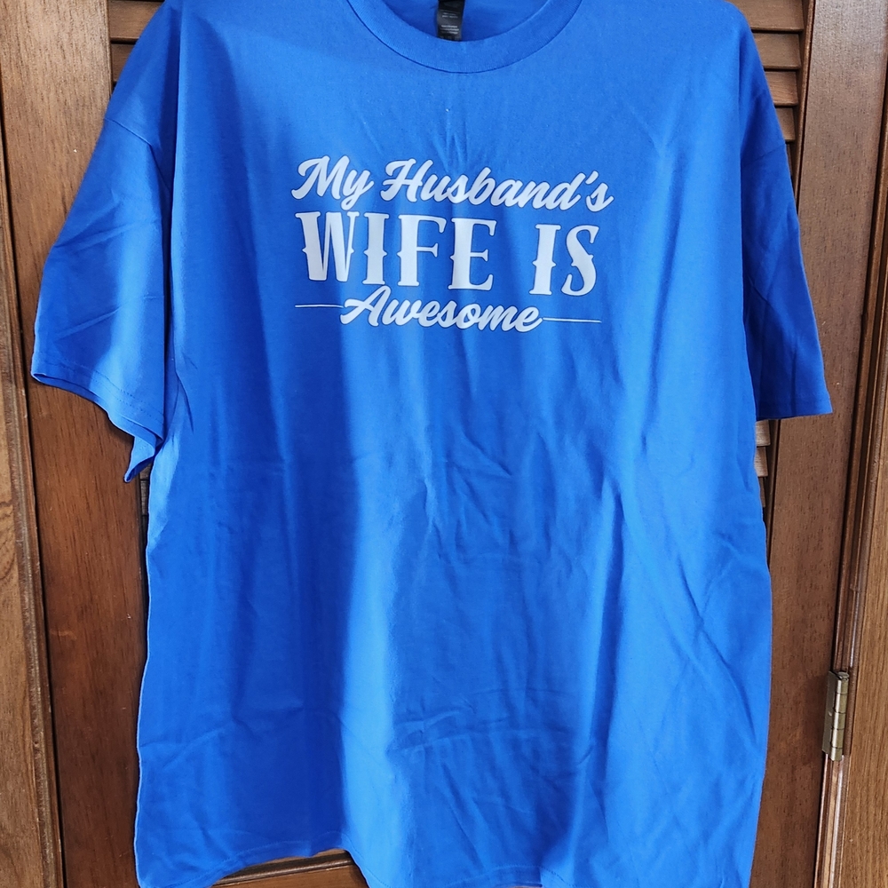 Blue Graphic Womens T-Shirt